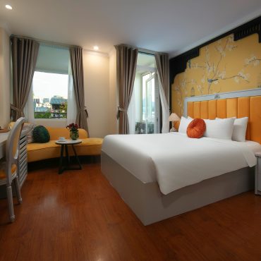 A luxury hotel in Hanoi